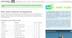 Desktop Screenshot of digitalradio-oesterreich.com